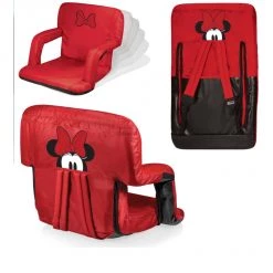 PICNIC TIME Mickey Mouse Ventura Portable Reclining Stadium Seat