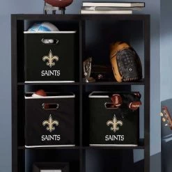 FRANKLIN New Orleans Saints NFL® Collapsible Storage Bins 7 FRANKLIN New Orleans Saints NFL® Collapsible Storage Bins