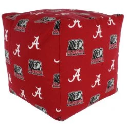 College Covers NCAA Alabama Crimson Tide Cube Cushion