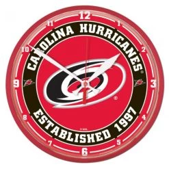 Wincraft Carolina Hurricanes Wall Clock 12.75”