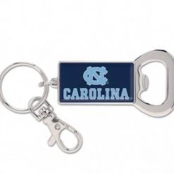Wincraft North Carolina Tar Heels Bottle Opener Key Ring Rectangle NCAA