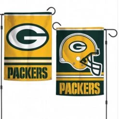 Wincraft GREEN BAY PACKERS 2 Sided Garden Flag 12.5" X 18"