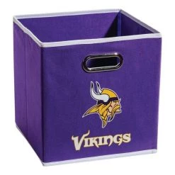 FRANKLIN Minnesota Vikings NFL® Collapsible Storage Bins