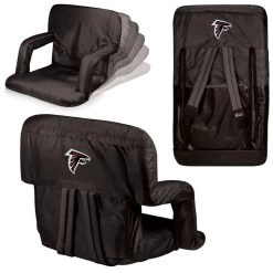 PICNIC TIME Atlanta Falcons Ventura Portable Reclining Stadium Seat