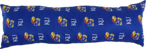 College Covers NCAA Kansas Jayhawks Printed Body Pillow 3 College Covers NCAA Kansas Jayhawks Printed Body Pillow