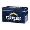 FRANKLIN Chargers Collapsible Storage Footlocker Bins LOS ANGELES CHARGERS 1 FRANKLIN Chargers Collapsible Storage Footlocker Bins LOS ANGELES CHARGERS