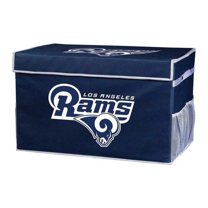 FRANKLIN LA Rams NFL® Collapsible Storage Footlocker Bins 3 FRANKLIN LA Rams NFL® Collapsible Storage Footlocker Bins