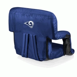 PICNIC TIME Los Angeles Rams Ventura Portable Reclining Stadium Seat