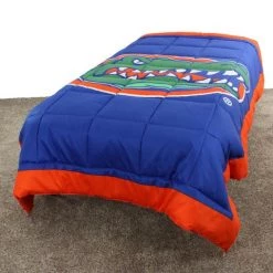 College Covers NCAA Florida Gators 2 Sided Twin Big Logo Light Comforter