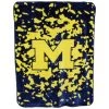 College Covers NCAA Michigan Wolverines Huge Raschel Throw Blanket