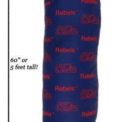 College Covers NCAA Ole Miss Rebels Printed Body Pillow