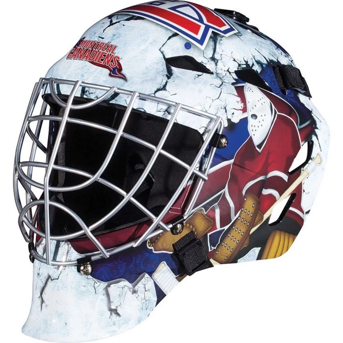 Montreal Canadians Franklin GFM 1500: NHL® Team Goalie Helmet Montreal Canadiens 3 Montreal Canadians Franklin GFM 1500: NHL® Team Goalie Helmet Montreal Canadiens