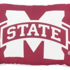 College Covers NCAA Mississippi State Bulldogs Fully Stuffed 28" Big Logo Pillow