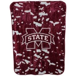College Covers NCAA Mississippi State Bulldogs Huge Raschel Throw Blanket
