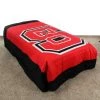 College Covers North Carolina State Wolfpack King Size 2 Sided Big Logo Light Comforter NCAA