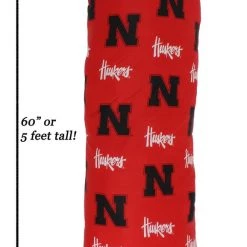 College Covers NCAA Nebraska Cornhuskers Printed Body Pillow