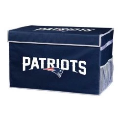 FRANKLIN New England Pats Collapsible Storage Footlocker Bins