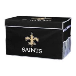FRANKLIN NEW ORLEANS SAINTS Saints Collapsible Storage Footlocker Bins