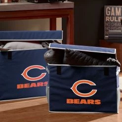 FRANKLIN Chicago Bears NFL® Collapsible Storage Footlocker Bins 5 FRANKLIN Chicago Bears NFL® Collapsible Storage Footlocker Bins