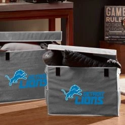 FRANKLIN Detroit Lions NFL® Collapsible Storage Footlocker Bins