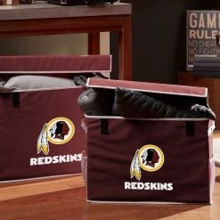 FRANKLIN Washington Redskins NFL® Collapsible Storage Footlocker Bins