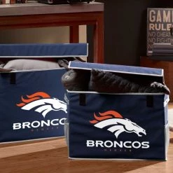 FRANKLIN Denver Broncos NFL® Collapsible Storage Footlocker Bins