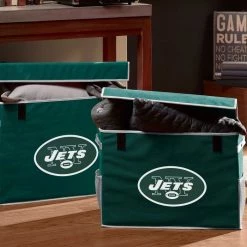FRANKLIN New York Jets Storage Footlocker Bins