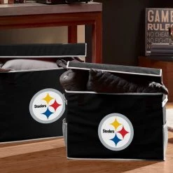 FRANKLIN Pittsburgh Steelers Storage Footlocker Bins