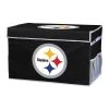 FRANKLIN Pittsburgh Steelers Storage Footlocker Bins 1 FRANKLIN Pittsburgh Steelers Storage Footlocker Bins