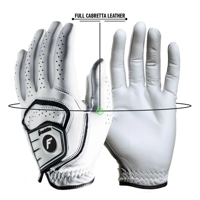 NCAA Franklin Pro Leather Golf Gloves 4 NCAA Franklin Pro Leather Golf Gloves