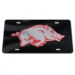 Wincraft NCAA Arkansas Razorbacks Acrylic Classic License Plates