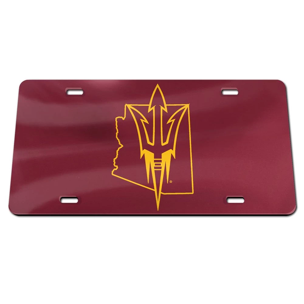 Wincraft NCAA Arizona State Sun Devils Specialty Acrylic Classic License Plates 3 Wincraft NCAA Arizona State Sun Devils Specialty Acrylic Classic License Plates