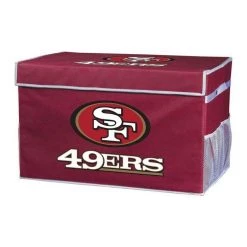 FRANKLIN San Francisco 49ers Storage Footlocker Bins