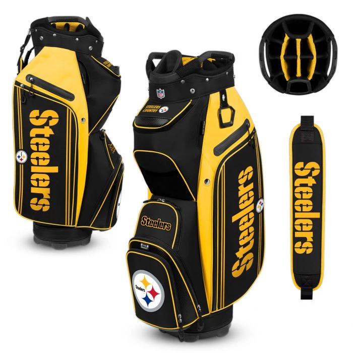 Wincraft Pittsburgh Steelers Bucket III Cooler Cart Bag 3 Wincraft Pittsburgh Steelers Bucket III Cooler Cart Bag