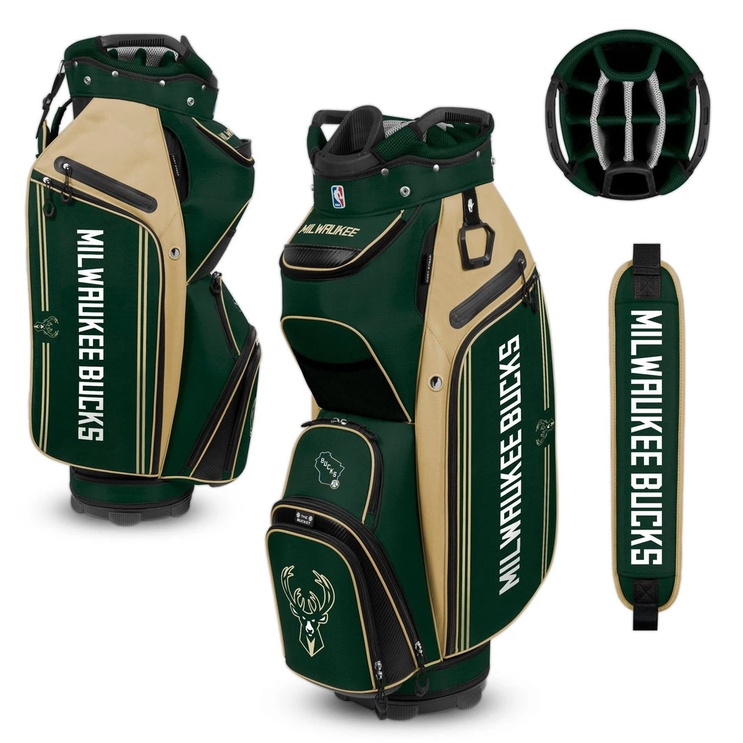 Wincraft Milwaukee Bucks Bucket Lll Cooler Cart Bag 3 Wincraft Milwaukee Bucks Bucket Lll Cooler Cart Bag