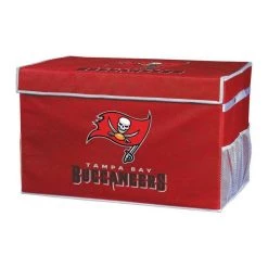 FRANKLIN Tampa Bay Buccaneers Tampa Bay Bucs NFL® Collapsible Storage Footlocker Bins
