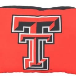 College Covers Texas Tech Red Raiders Fully Stuffed 28" Big Logo Pillow