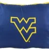 College Covers NCAA West Virginia Mountaineers Fully Stuffed Big Logo Pillow